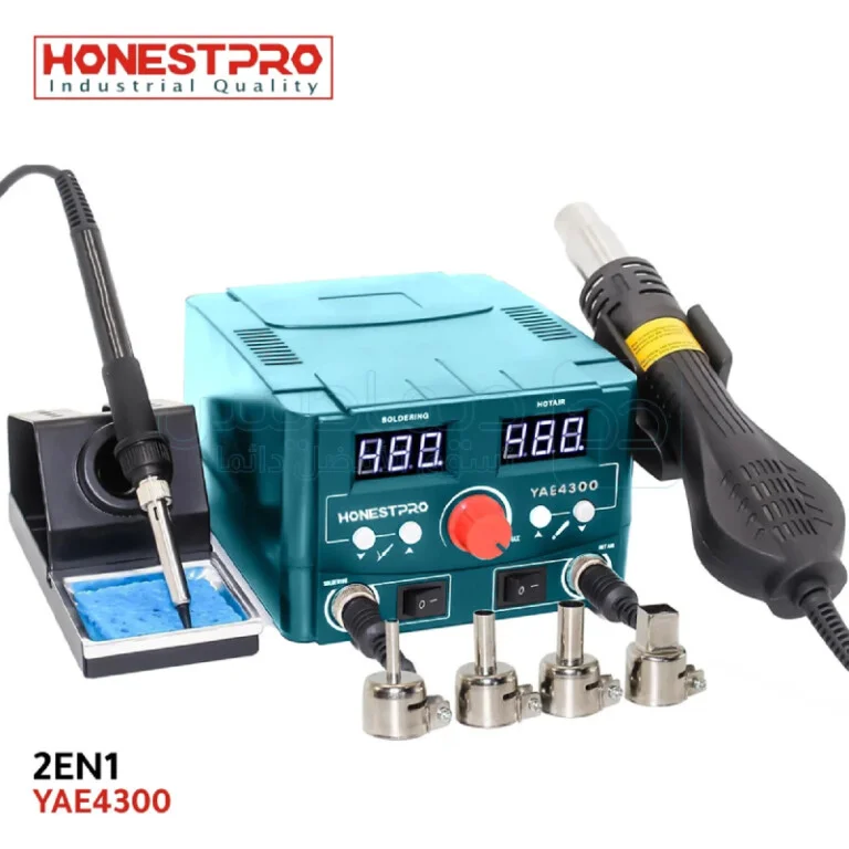 Station de Soudage et Air-chaud 2en1 750W HONESTPRO YAE4300