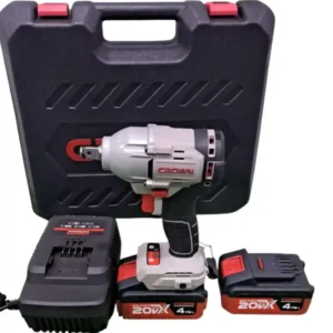 جهاز فك البراغي بالبطارية clé à choc CROWN 20 V BRUSHLESS CT22050HX-4 bmc