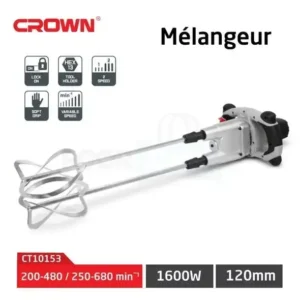 خلاط الكهربائي Mixeur Mélangeur Électrique 1600W CROWN