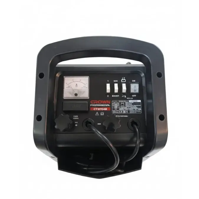 شاحن بطارية Chargeur Demarreur Batterie Auto 12-24v 600Ah CROWN CT37048 - الصورة 2
