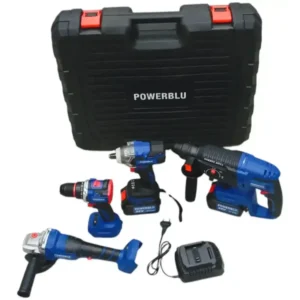 طقم معدات مهنية Pack – Outillage Électroportatif 20V POWERBLU