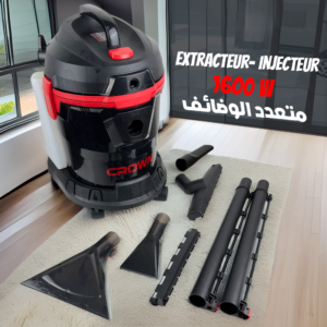 Aspirateur Eau et Poussière Professionnel 1600W 15L